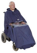 Power wheelchair cape