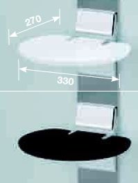 Fold down shower seat