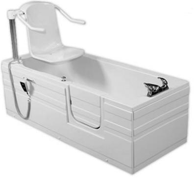 Aventis walk in bath with powered lifting seat (2)
