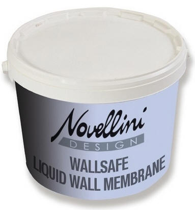 Novellini WALLSAFE liquid waterproofing membrane for wet rooms and showers