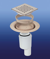Wet Room shower waste traps