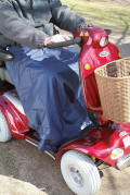 Invalid mobility buggy leg cape