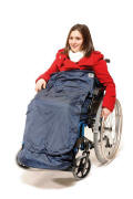 Deluxe wheely wheelchair cosy