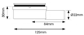 50mm pumped waste outlet (untrapped) dimensions