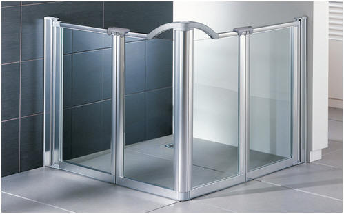 EASA Evolution half height shower doors