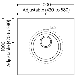 Aqua Dec EasyFit 3 - 1000 x 1000