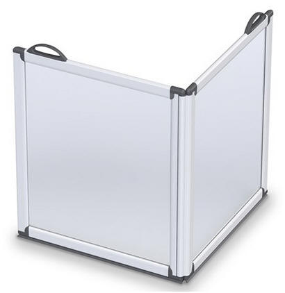 Premium quality 2 panel portable shower screen