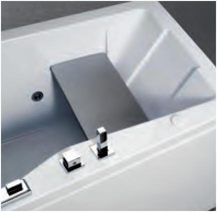 IRIS bath removeable seat