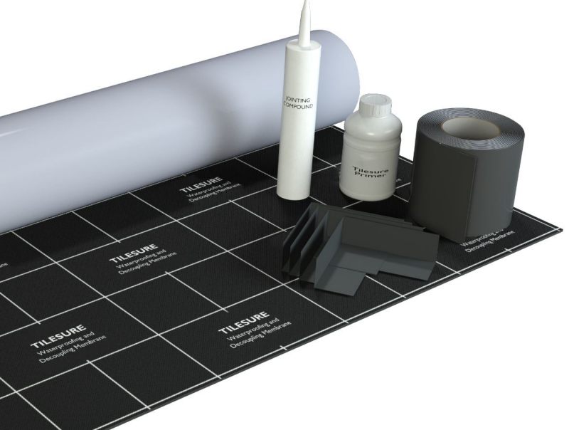 TILESURE wet room floor tanking system - Simply the best!