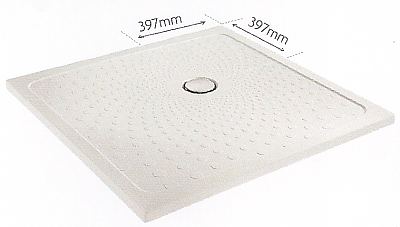 Slimline 35 shower tray 1000 x 1000