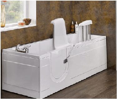 Montana walk in bath with lifting seat